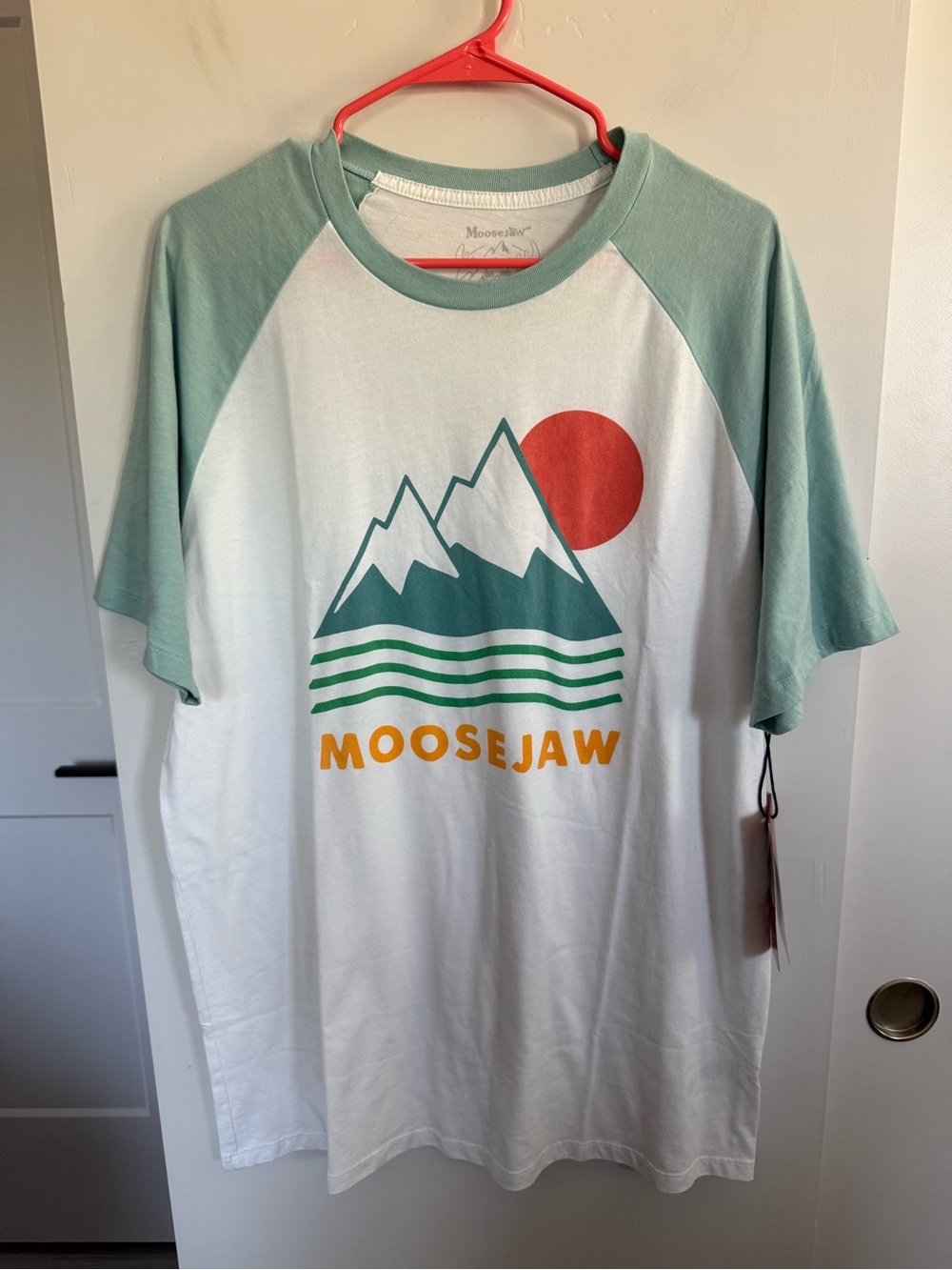 NWT Moosejaw Men's Iceberg Salad Raglan SS Tee Size Large
